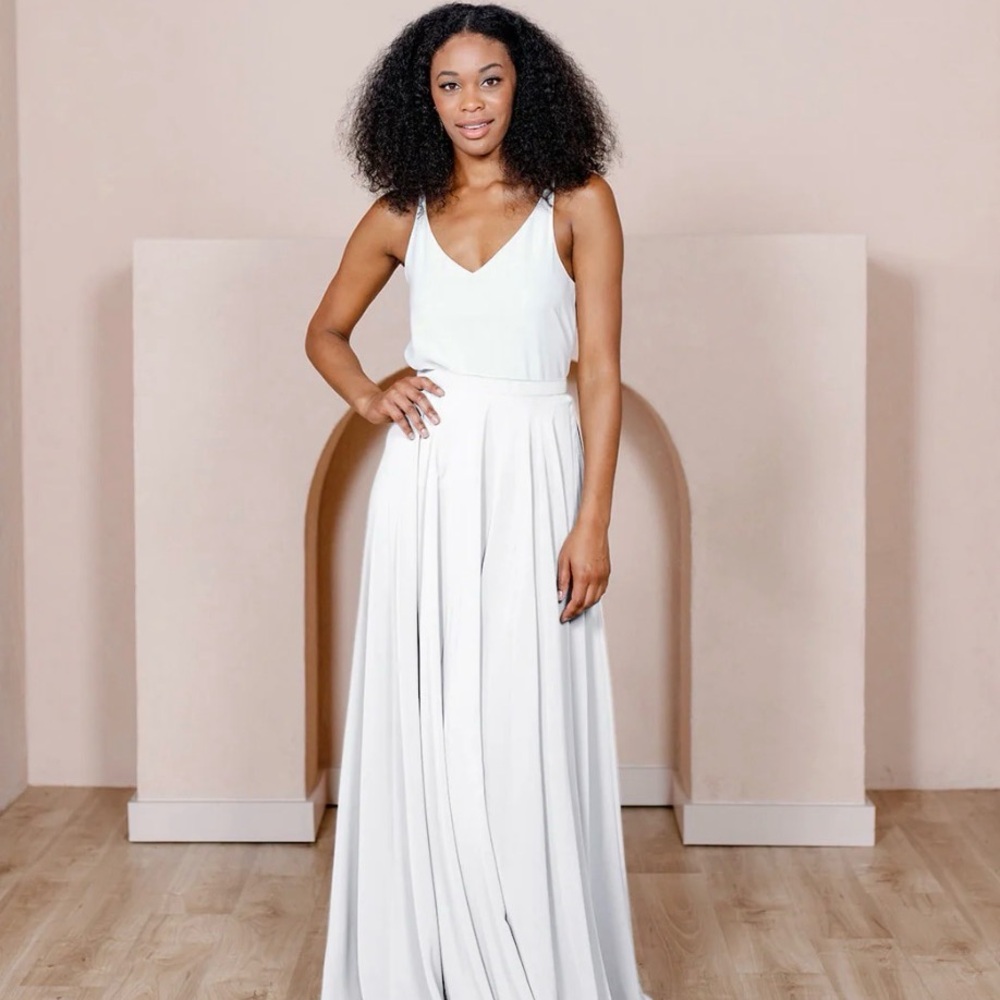 NWT Revelry Lola Chiffon Maxi Wedding Bridesmaid Skirt